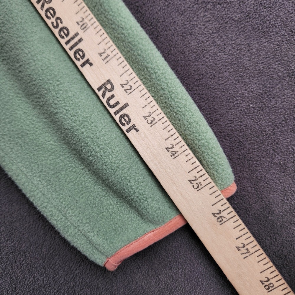 Patagonia Lightweight Synchilla Snap T Pullover Womens Medium Green Blue Fleece - Picture 8 of 9